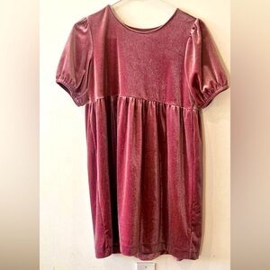 Old Navy Girls 14-16 Velvet Dress